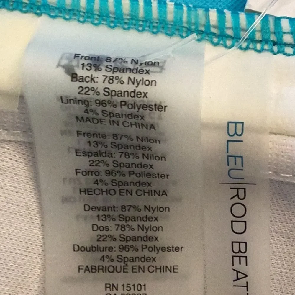Bleu Rod Beattie Halter Tankini Top